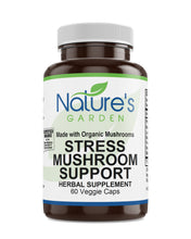 Load image into Gallery viewer, Stress Mushroom Support Supplement COG Capsules 60 VegCap