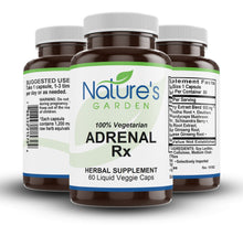 Load image into Gallery viewer, Adrenal RX Supplement - 60 Liquid Veggie Caps with Eleuthero & Ashwagandha