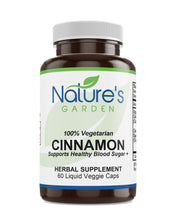 Load image into Gallery viewer, Cinnamon Supplement - 60 Liquid Veggie Caps