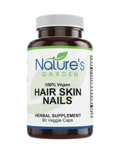 Load image into Gallery viewer, Hair Skin Nails Supplement Powder Capsules 90 VegCap