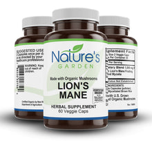 Load image into Gallery viewer, Lion's Mane Supplement COG Capsules 60 VegCap