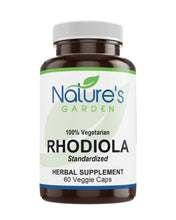 Load image into Gallery viewer, Rhodiola Supplement Powder Supplement Capsules (3% Rosavins, 1% Salidrosides) 60 VegCap