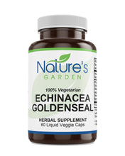 Load image into Gallery viewer, Echinancea-Goldenseal Supplement - 60 Liquid Veggie Caps