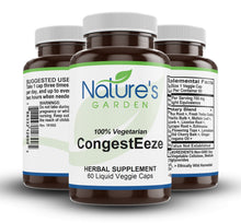 Load image into Gallery viewer, CONGEST-EEZE Supplement - 60 Liquid Veggie Caps