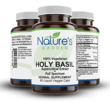 Load image into Gallery viewer, Holy Basil Supplement - 60 Liquid Veggie Caps