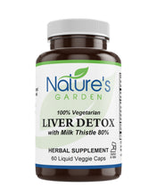 Load image into Gallery viewer, Liver Detox Supplement (w/ Milk Thistle) - 60 Liquid Veggie Caps