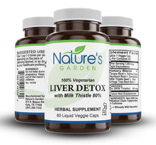 Load image into Gallery viewer, Liver Detox Supplement (w/ Milk Thistle) - 60 Liquid Veggie Caps