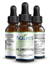 Load image into Gallery viewer, CHLOROPHYLL Extract Supplement (Alcohol Free) - 2 oz Liquid Herbal Formula