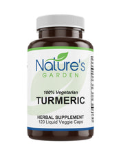 Load image into Gallery viewer, Turmeric Supplement - 120 Liquid Veggie Caps