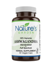 Load image into Gallery viewer, Ashwagandha Supplement - 90 Veggie Caps