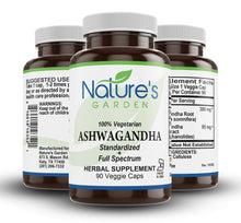 Load image into Gallery viewer, Ashwagandha Supplement - 90 Veggie Caps