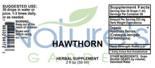 Load image into Gallery viewer, Hawthorn Extract Supplement - 2 oz Liquid Single Herb
