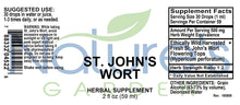 Load image into Gallery viewer, St. John's Wort Extract Supplement - 2 oz Liquid Single Herb