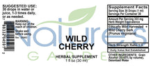 Load image into Gallery viewer, Wild Cherry Extract Supplement - 1 oz Liquid Single Herb