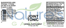 Load image into Gallery viewer, JOINT TONIC Supplement - 1 oz Liquid Herbal Formula