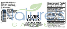 Load image into Gallery viewer, LIVER DETOX Supplement (Alcohol Free) - 2 oz Liquid Herbal Formula