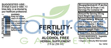 Load image into Gallery viewer, Fertility & Pregnancy Supplement (Alcohol Free) - 2 oz Liquid Herbal Formula