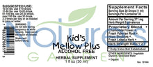 Load image into Gallery viewer, Kid's MELLOW PLUS - 1 oz Liquid Herbal Formula