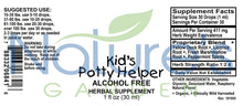 Load image into Gallery viewer, Kid's POTTY HELPER - 1 oz Liquid Herbal Formula