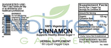 Load image into Gallery viewer, Cinnamon Supplement - 60 Liquid Veggie Caps