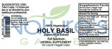 Load image into Gallery viewer, Holy Basil Supplement - 60 Liquid Veggie Caps