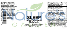 Load image into Gallery viewer, Sleep with Valerian and Melatonin Liquid Extract 1 oz