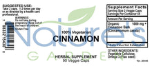 Load image into Gallery viewer, Cinnamon Supplement - 90 Veggie Caps