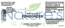 Load image into Gallery viewer, Fenugreek Supplement - 90 Veggie Caps