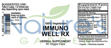 Load image into Gallery viewer, Immuno Well RX Supplement - 90 Veggie Caps