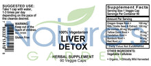Load image into Gallery viewer, Liver Detox Supplement - 90 Veggie Caps