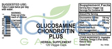 Load image into Gallery viewer, Glucosamine & Chondroitin Supplement - 120 Veggie Caps