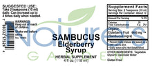 Load image into Gallery viewer, SAMBUCUS ELDERBERRY SYRUP - 4 oz Liquid Herbal Formula IMAGE PROBLEM