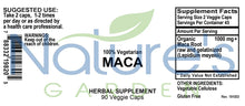 Load image into Gallery viewer, Maca Supplement - 90 Veggie Caps with 1000 mg Organic Raw Maca Root