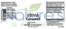 Load image into Gallery viewer, Caramel Stevia - 2 oz Alcohol Free - Sugar Substitute