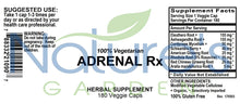 Load image into Gallery viewer, Adrenal RX Supplement - Stress-Relieving - 180 Veggie Caps