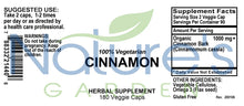 Load image into Gallery viewer, Cinnamon Supplement - 180 Veggie Caps