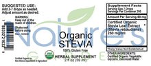 Load image into Gallery viewer, Organic Stevia - 2 oz Liquid- Single Alcohol Free - Sugar Substitute