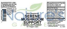 Load image into Gallery viewer, Serene Mushroom Support Supplement Capsules 60 VegCap