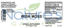 Load image into Gallery viewer, Irish Moss Powder Supplement Capsules 90 VegCap