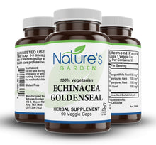 Load image into Gallery viewer, Echinacea Goldenseal Complex Supplement - 90 Veggie Caps