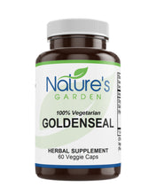 Load image into Gallery viewer, Goldenseal Supplement - 60 Veggie Caps with 250mg Organic Goldenseal Root