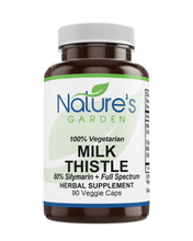 Load image into Gallery viewer, Milk Thistle Supplement - 90 Veggie Caps with Organic Milk Thistles and Potent Silymarin Extract