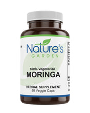 Load image into Gallery viewer, Moringa - 90 Veggie Caps with 1000mg Organic Moringa - Natural Superfood & Antioxidant