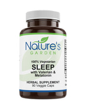 Load image into Gallery viewer, Sleep with Melatonin Supplement - 90 Veggie Caps