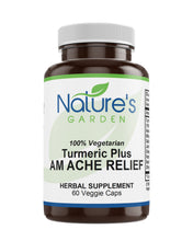 Load image into Gallery viewer, Turmeric Plus AM Ache Relief Supplement - 60 Veggie Caps