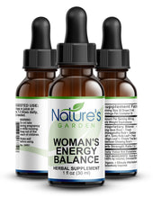 Load image into Gallery viewer, WOMEN'S ENERGY BALANCE Supplement - 1 oz Liquid Herbal Formula
