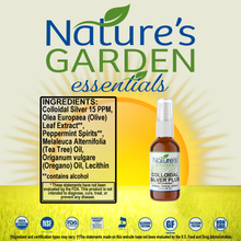 Load image into Gallery viewer, COLLOIDAL SILVER PLUS (topical spray) - 2 oz