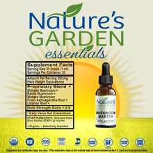 Load image into Gallery viewer, Mushroom Master Supplement Liquid Extract 1 oz