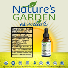 Load image into Gallery viewer, HERPEASE Supplement - 1 oz Liquid Herbal Formula