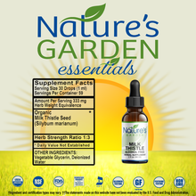 Load image into Gallery viewer, Milk Thistle Extract Supplement (Alcohol Free) - 2 oz Liquid Single Herb